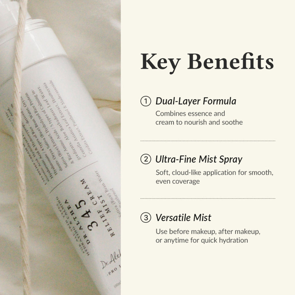 Dr.Althea 345 Relief Cream Mist | Grocsy