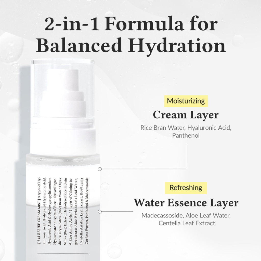 Dr.Althea 345 Relief Cream Mist | Grocsy