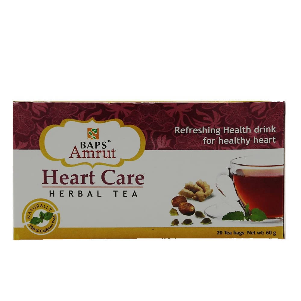 Baps Amrut Heart Care Herbal Tea | Grocsy