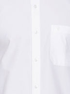Ramraj Cotton Mens Full Sleeve White Shirt Plus Size - Samrat Cotton | Grocsy