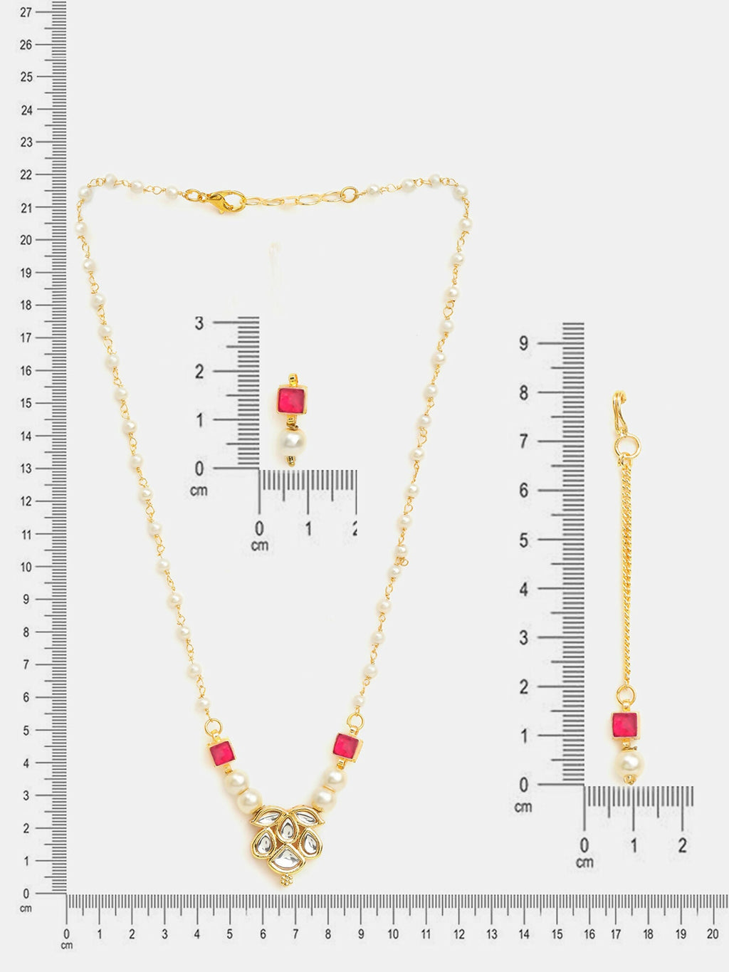 Ruby Raang Mannat Kundan Set | Grocsy