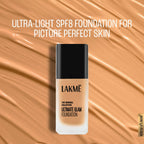 Lakme Invisible Finish Full Coverage Liquid Foundation SPF 8 - Shade 01 | Grocsy