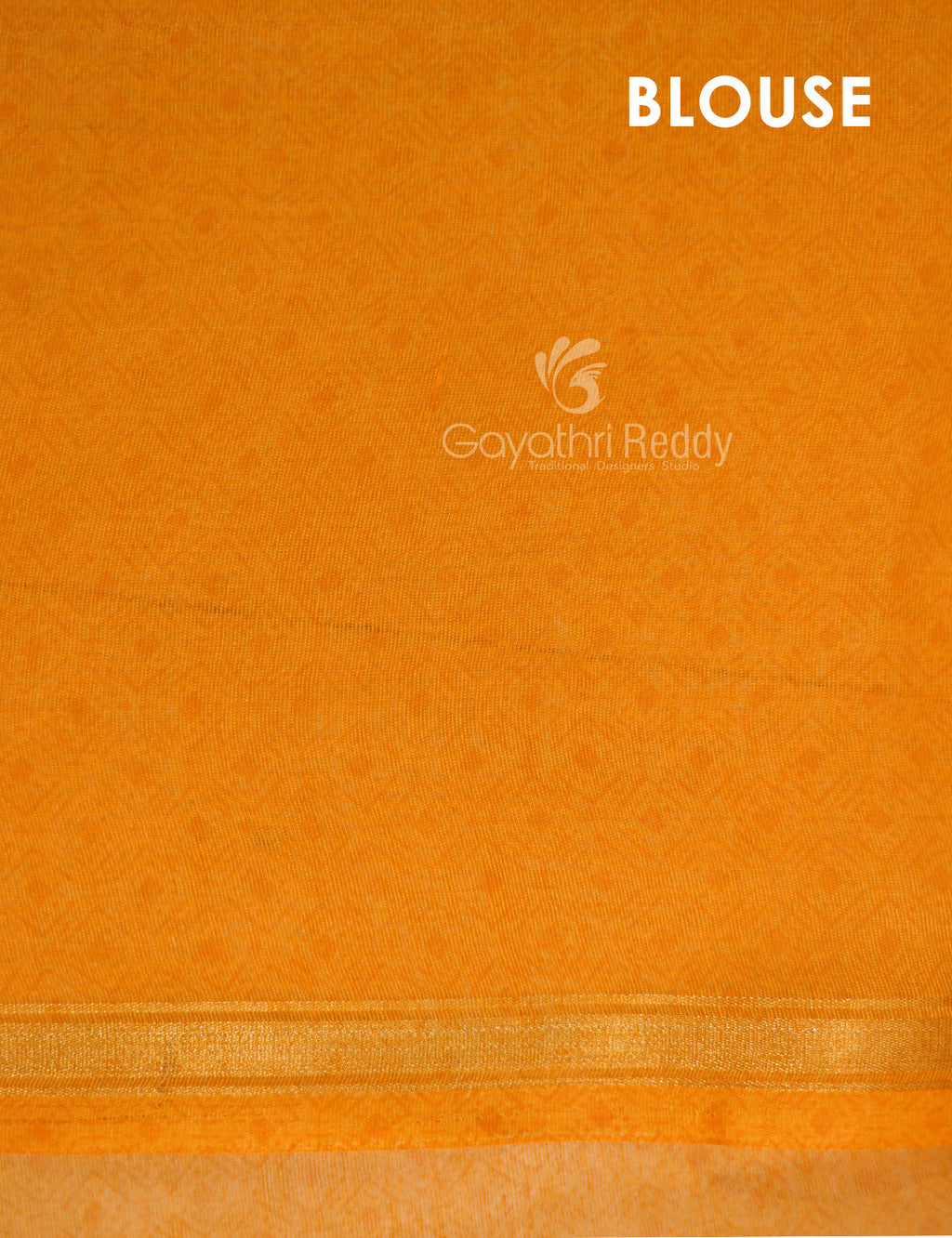 Shades of Light Apple Green And Yellow Colour Blouse Ikat Design Semi Chanderi Saree By Gayathri Reddy Designer Studio | Grocsy