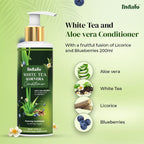 Indalo White Tea Aloe Vera Conditioner For Oily Hair | Grocsy