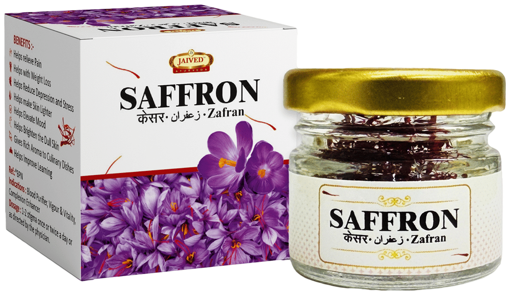 Jaived Ayurveda Saffron (Kesar) | Grocsy