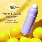 mCaffeine Sun Bath SPF 80+ PA ++++ Body Sunscreen Spray | Grocsy