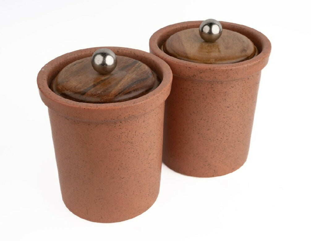 Simply Soho Masala Vault Jars- Set of 2 | Grocsy