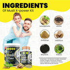Divya Shree Musli X-Power Capsule, Powder Combo | Grocsy