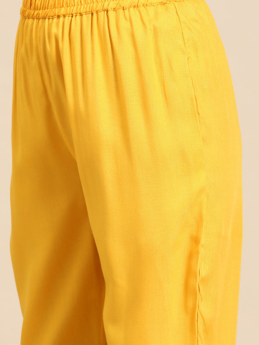 Sangria Women Ethnic Motifs Printed Straight Kurta with Solid Trousers | Grocsy
