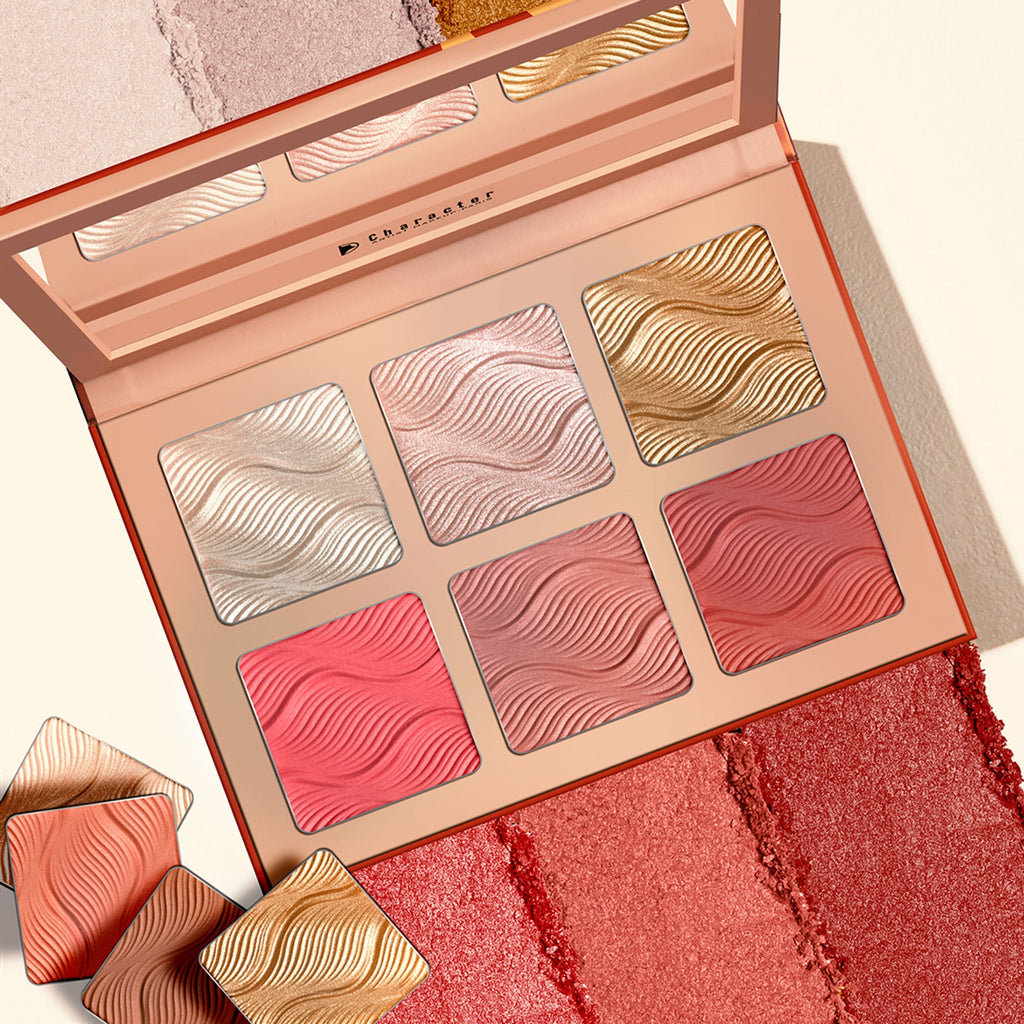 Character Glow & Blush Palette - Cbh001 | Grocsy