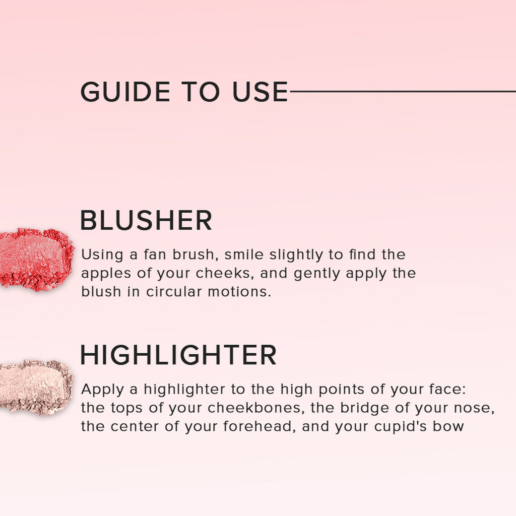 Character Glow & Blush Palette - Cbh002 | Grocsy