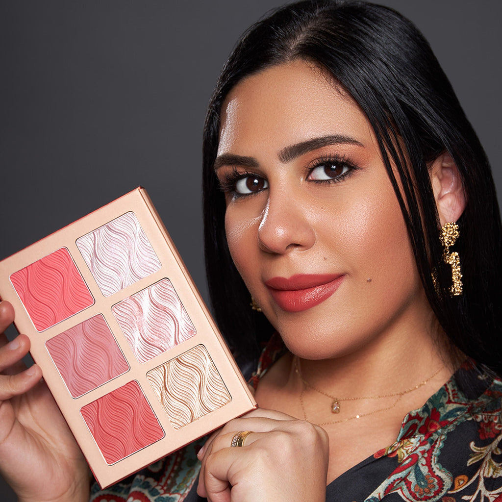 Character Glow & Blush Palette - Cbh002 | Grocsy