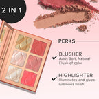 Character Glow & Blush Palette - Cbh003 | Grocsy