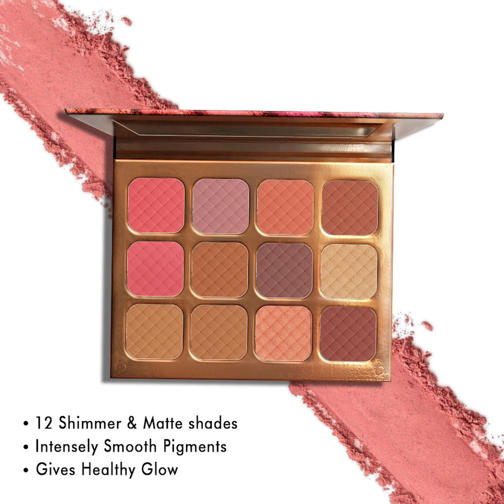 Character Majestic Blush Palette - Mbp001 | Grocsy