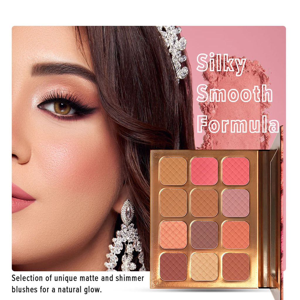 Character Majestic Blush Palette - Mbp001 | Grocsy