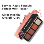 Character Pro Highlighter & Blush Palette C-A201 | Grocsy