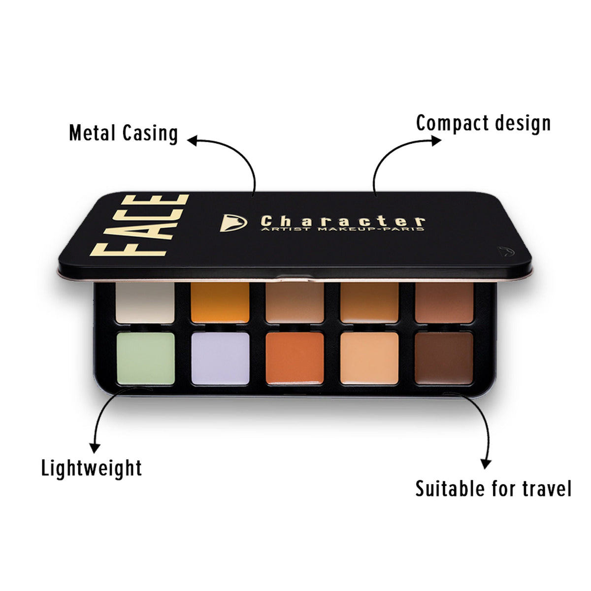 Character Pro Concealer Palette C-A302 | Grocsy