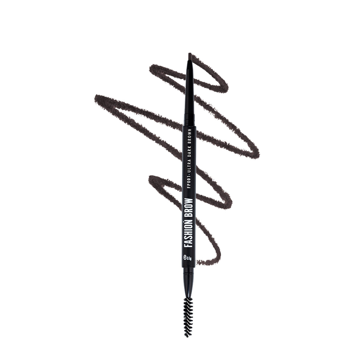 Character Fashion Brow Pencil - Ultra Dark Brown Fp001 | Grocsy