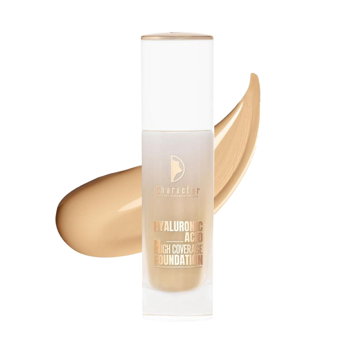 Character Hyaluronic Acid High Coverage Foundation - Tan Glow 002 | Grocsy