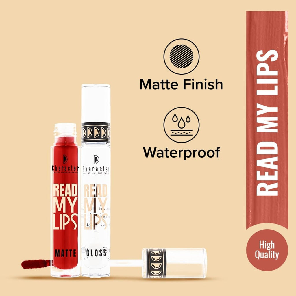 Character Read My Lips Matte Liquid Lipstick - Love Bugs 002 | Grocsy