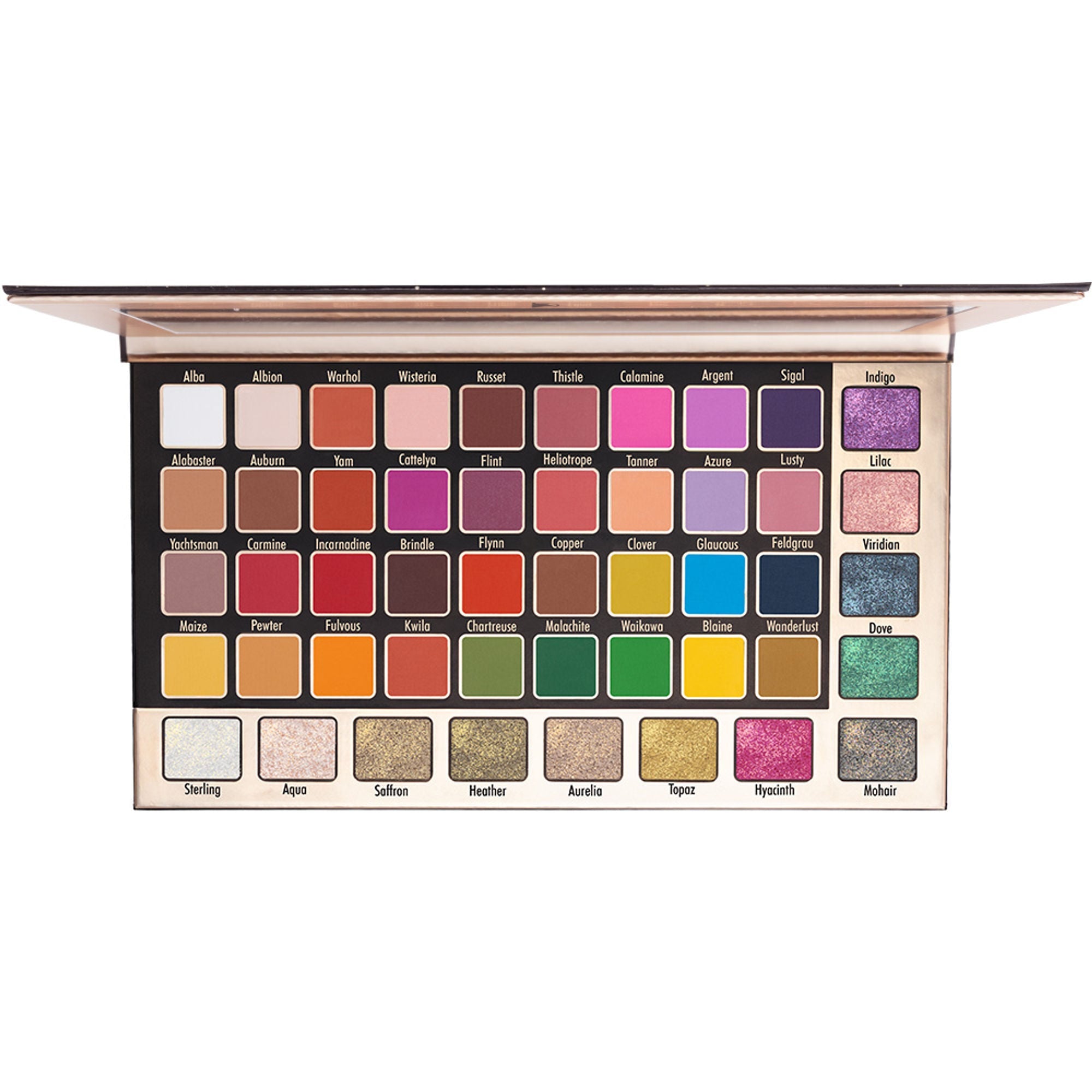 Character Royal 48 Color Eyeshadow Palette - Roe001 | Grocsy