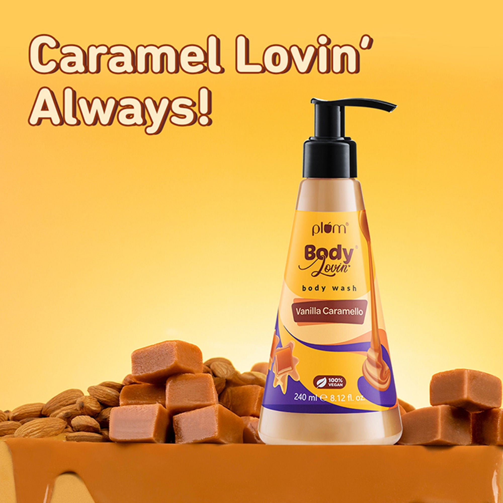 Plum Body Lovin Vanilla Caramello Body Wash | Grocsy