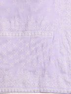 Sangria Women Floral Embroidered Pure Cotton Kurta with Trousers & With Dupatta | Grocsy