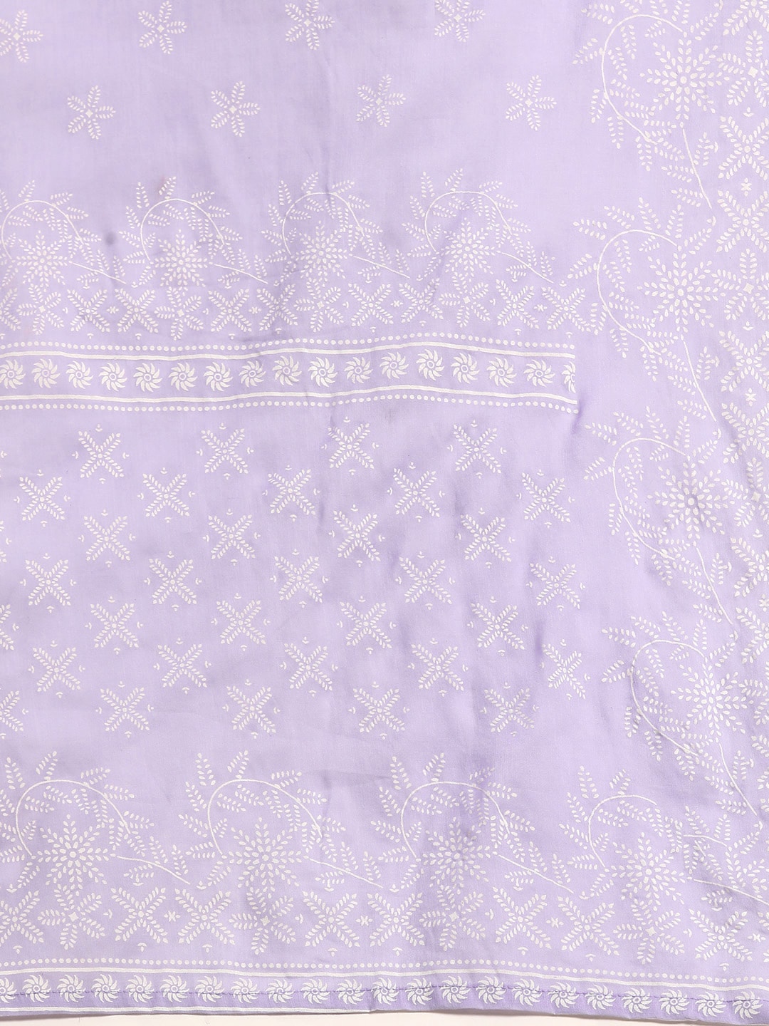 Sangria Women Floral Embroidered Pure Cotton Kurta with Trousers & With Dupatta | Grocsy