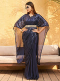 Tikhi Imli Embellished Kaftan Saree | Grocsy