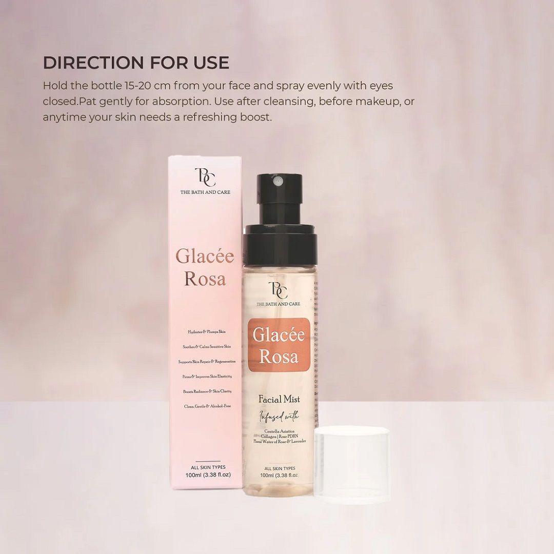 TBC - The Bath and Care Glacee Rose Facial Mist Toner | Grocsy