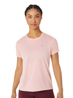 ASICS SILVER SS Round Neck T-Shirt | Grocsy