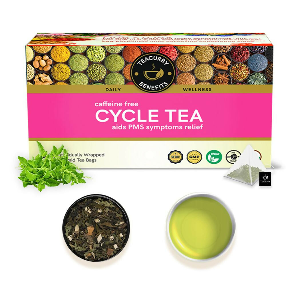 Teacurry Period Tea - Cycle Tea with Diet Chart | Grocsy