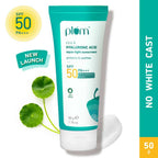 Plum Cica & Hyaluronic Acid SPF 50 PA+++ Sunscreen | Grocsy