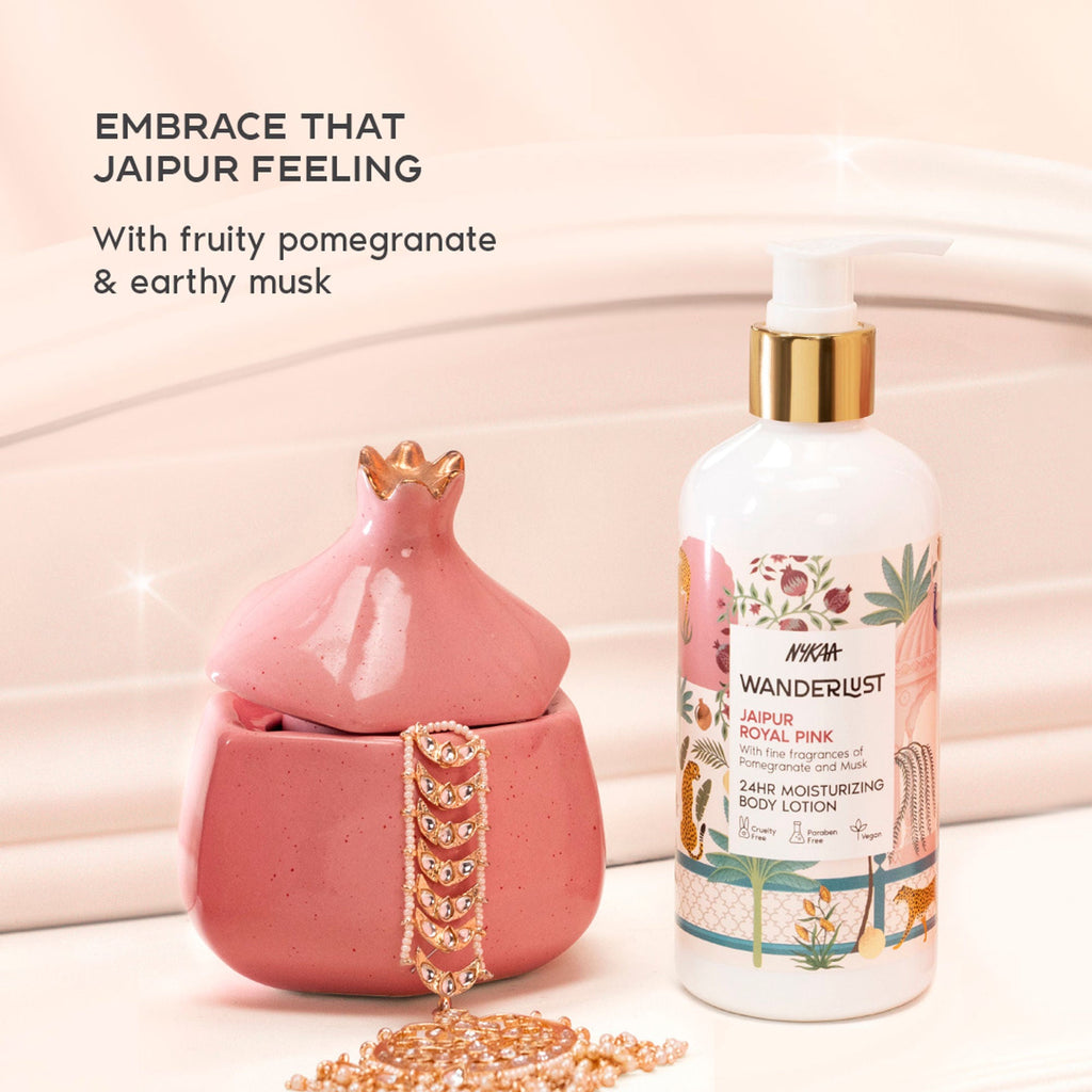 Wanderlust Moisturizing Body Lotion - Royal Pink | Grocsy