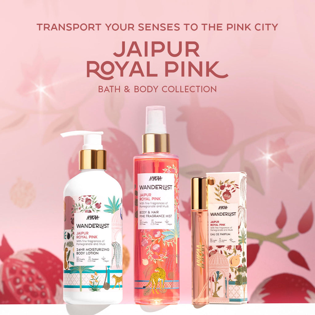 Wanderlust Moisturizing Body Lotion - Royal Pink | Grocsy