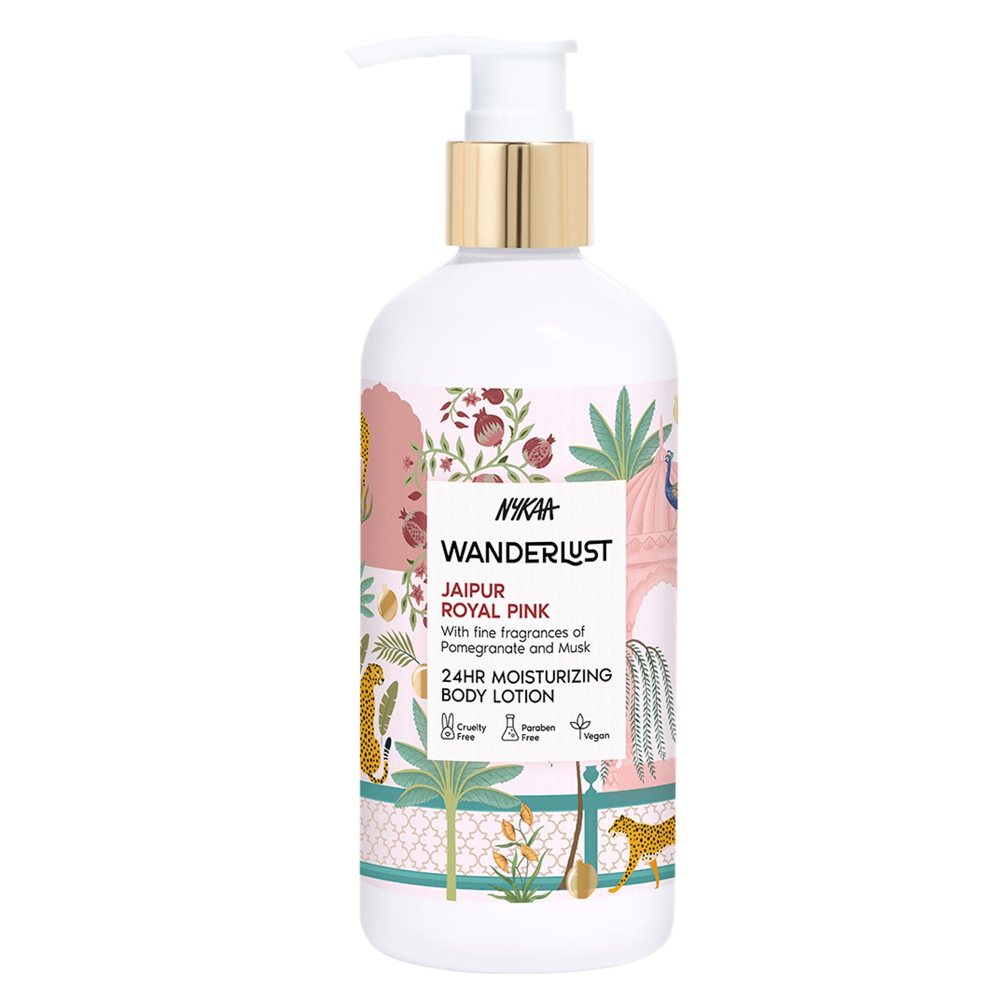 Wanderlust Moisturizing Body Lotion - Royal Pink | Grocsy