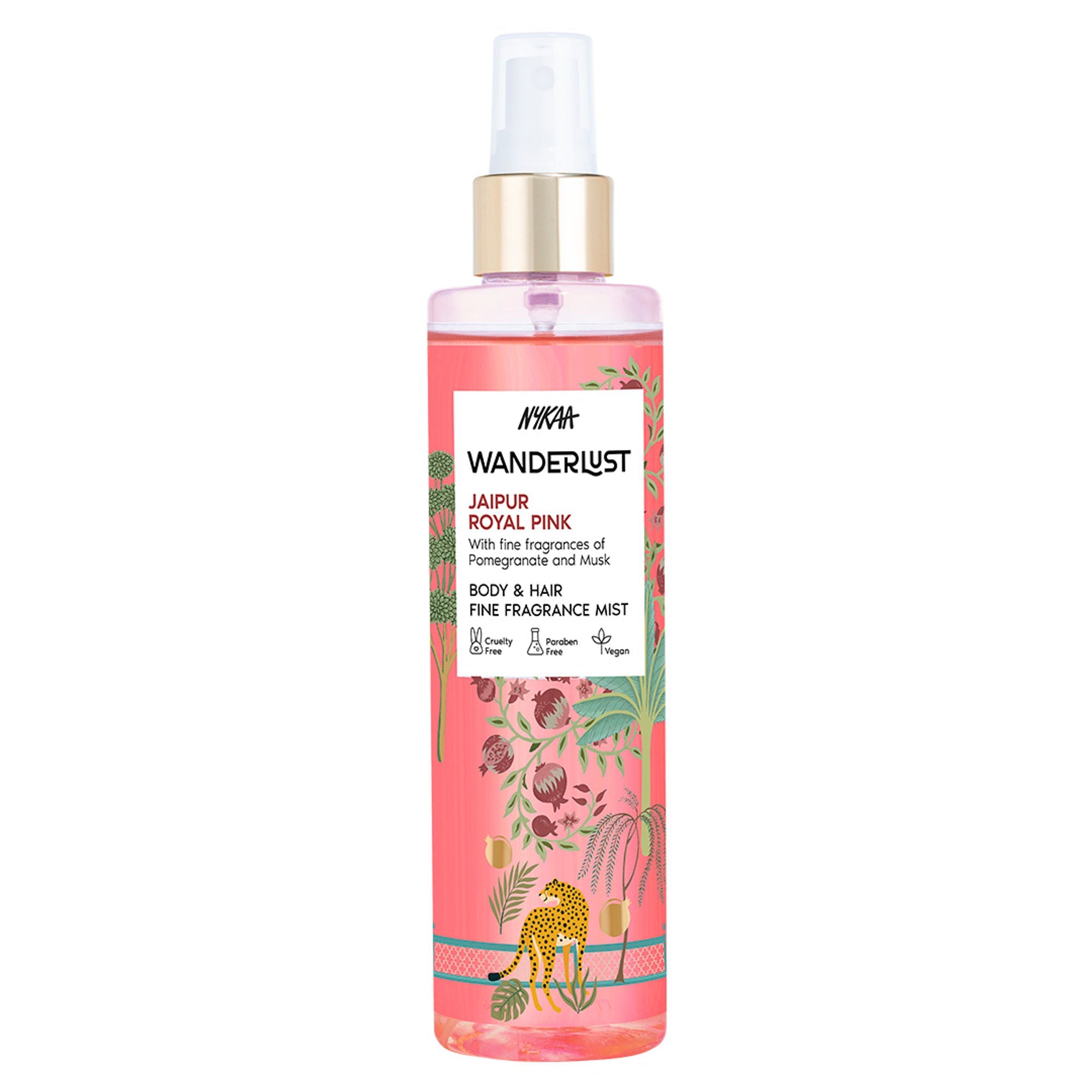 Wanderlust Fragrance Mist For Her - Royal Pink | Grocsy