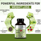 End2End Nutrition Keto Cutz Fat Burner For Weight Loss Tablets | Grocsy