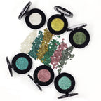 PAC Studio Pressed Glitter Eyeshadow - 26 Green Moss | Grocsy