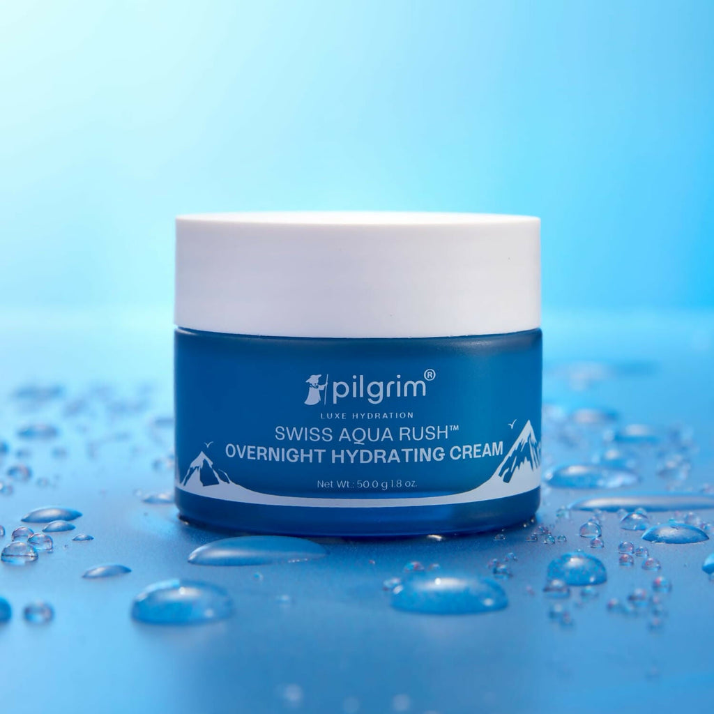 Pilgrim Overnight Hydrating Face Cream For Intense Hydration | Grocsy