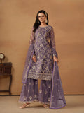 Anaita Purple Embroidered Net Salwar Suit | Grocsy