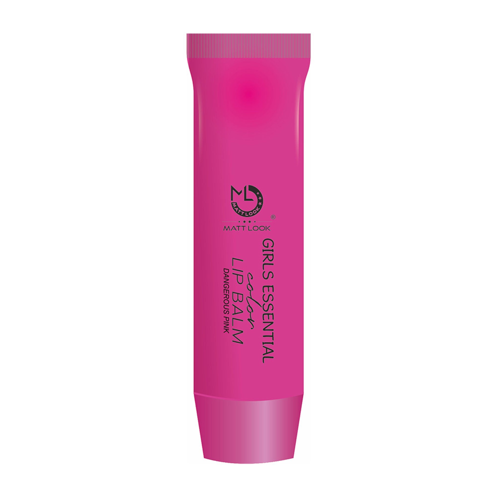 Matt Look Lip Makeup Girls Essential Color Moisturizing Lip Balm - Dangerous Pink | Grocsy