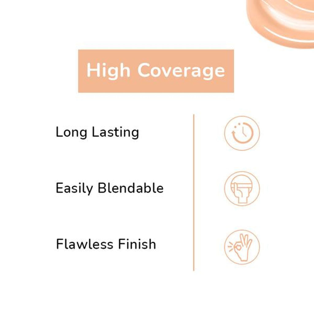 Matt Look High Coverage Waterproof Oil Free Matte SPF 25 Foundation - Natural | Grocsy