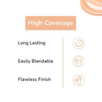 Matt Look High Coverage Waterproof Oil Free Matte SPF 25 Foundation - Natural | Grocsy