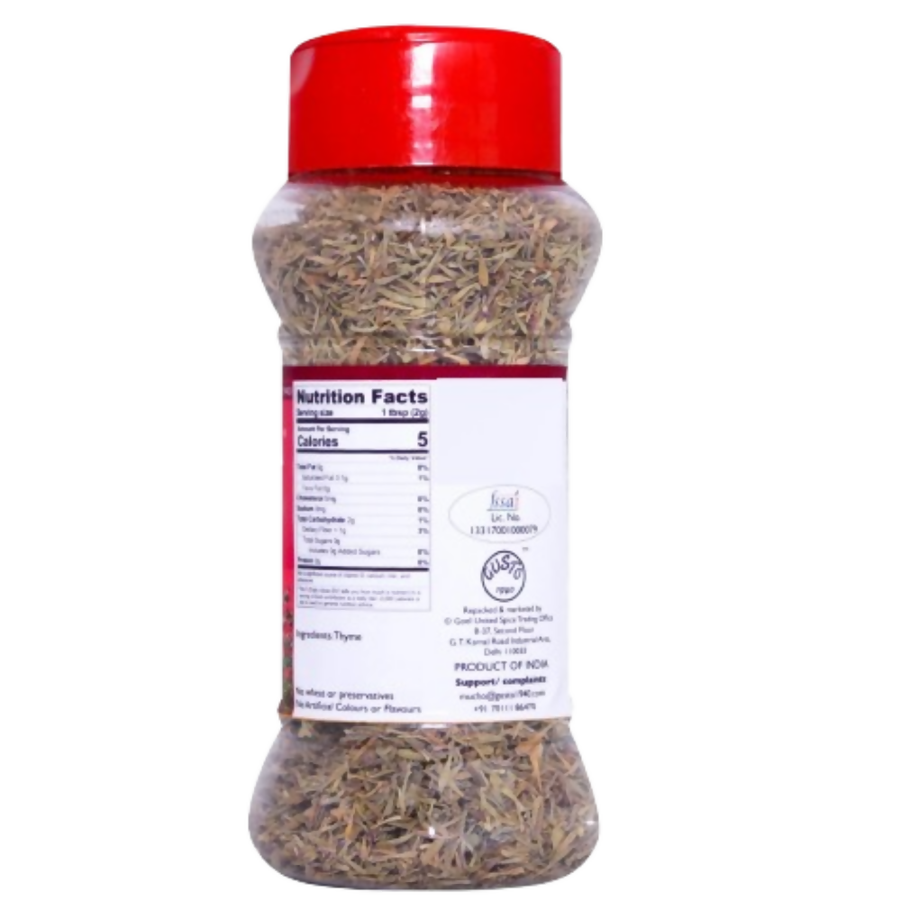 Tassyam Organics Dried Thyme | Grocsy