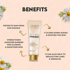 Jovees Illuminating Primer Infused with Hyaluronic Acid & Vitamin E | Grocsy