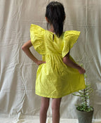 ArthLife Neon Beautiful Embroidered Dress | Grocsy