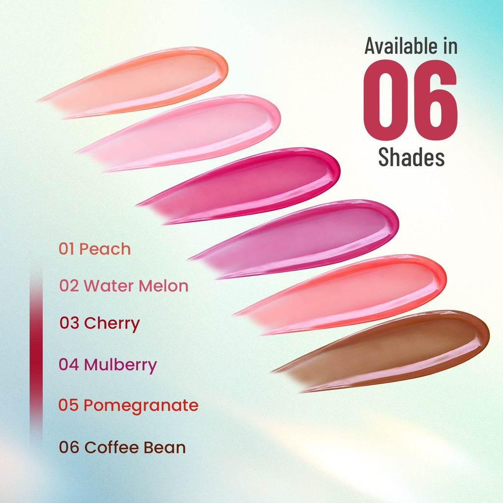 Swiss Beauty Kiss Kandy Tinted Lip Balm | Non-Sticky with Olive Oil & Vitamin E - 7 Strawberry | Grocsy
