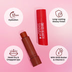 Swiss Beauty Colour Me Tinted Lip Balm For Dry With SPF 15 , Shea Butter and Vitamin E - 5 Vanilla Whirl | Grocsy