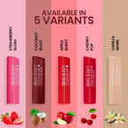 Swiss Beauty Colour Me Tinted Lip Balm For Dry With SPF 15 , Shea Butter and Vitamin E - 5 Vanilla Whirl | Grocsy